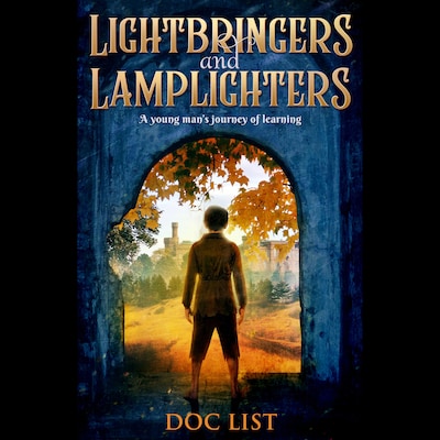 Lightbringers and Lamplighters – omslag til lydbogen af Doc List