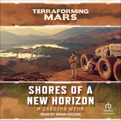 Shores of a New Horizon – omslag til lydbogen af M Darusha Wehm