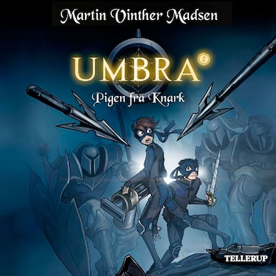 Umbra #2: Pigen fra Knark – omslag til lydbogen af Martin Vinther Madsen