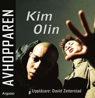Avhopparen – omslag till ljudboken av Kim Olin
