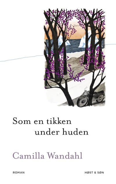 Som en tikken under huden – omslag til lydbogen af Camilla Wandahl