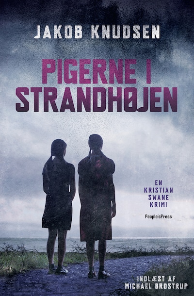 Pigerne i strandhøjen – omslag til lydbogen af Jakob Knudsen