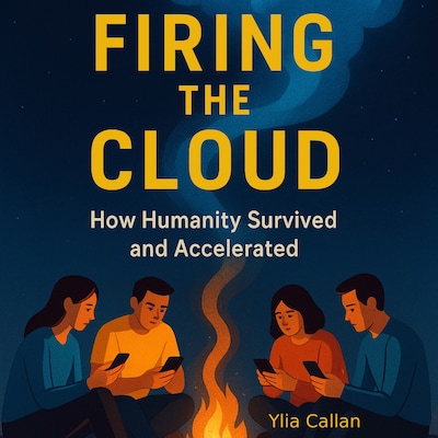 Firing the Cloud – omslag til lydbogen af Ylia  Callan