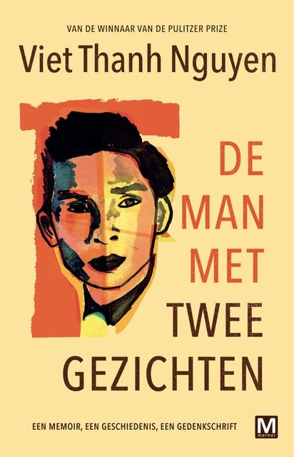 De man met twee gezichten – omslag van het luisterboek van Viet Thanh Nguyen