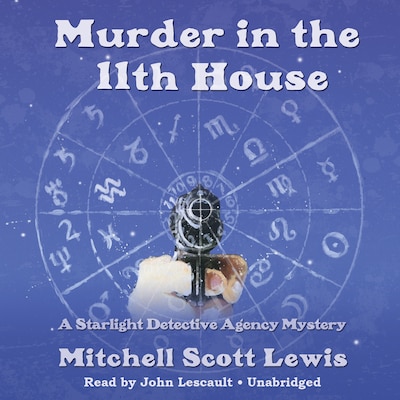 Murder in the 11th House – omslag til lydbogen af Mitchell Scott Lewis