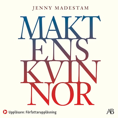 Maktens kvinnor – omslag till ljudboken av Jenny Madestam