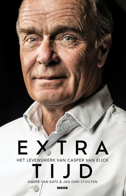 Extra tijd: Het levenswerk van Casper van Eijck – omslag van het luisterboek van Andre Van Kats