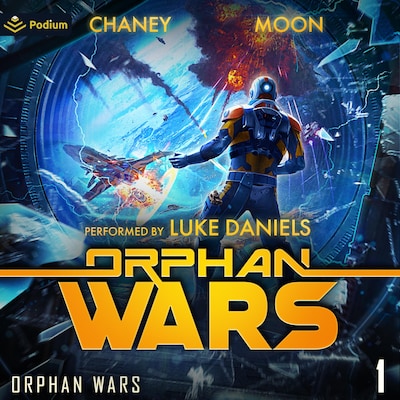 Orphan Wars – omslag til lydbogen af Scott Moon, J.N. Chaney