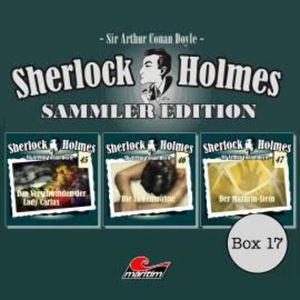 Sherlock Holmes - Die Originale, Box 17: Sammler Edition (ungekürzt) – okładka audiobooka, autor Arthur Conan Doyle