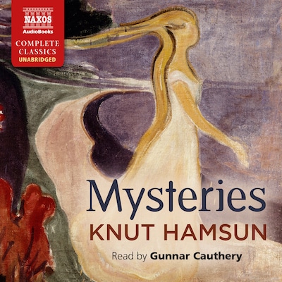 Mysteries – omslag til lydbogen af Knut Hamsun