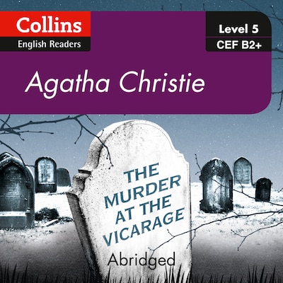 The Murder at the Vicarage – omslag til lydbogen af Agatha Christie