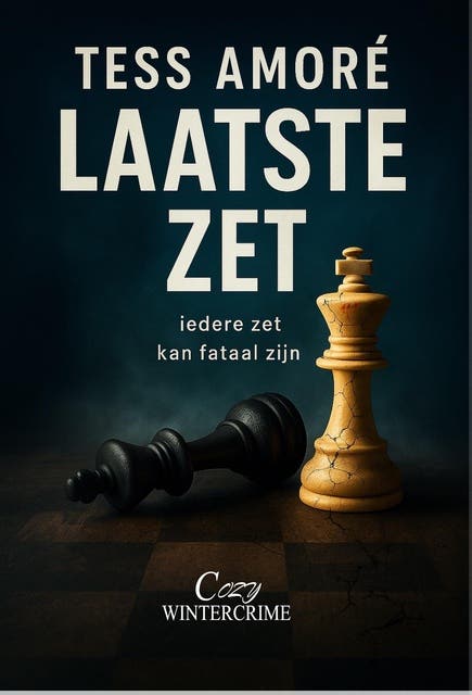 Laatste zet – omslag van het luisterboek van Tess Amoré