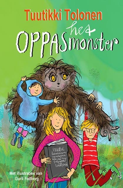 Het Oppasmonster – omslag van het luisterboek van Tuutikki Tolonen