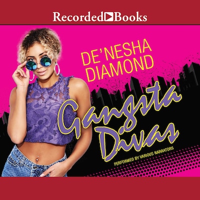 Gangsta Divas – omslag til lydbogen af De'Nesha Diamond