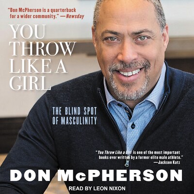 You Throw Like A Girl – omslag til lydbogen af Don McPherson