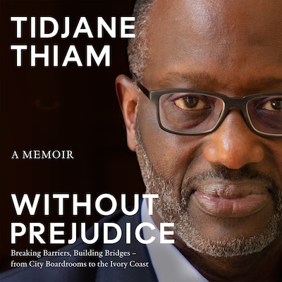 Without Prejudice – omslag til lydbogen af Tidjane Thiam