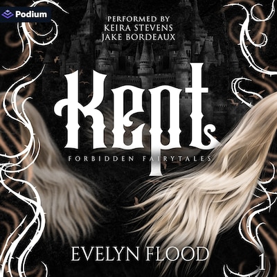Kept – omslag til lydbogen af Evelyn Flood