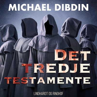 Det tredje testamente – omslag til lydbogen af Michael John Dibdin