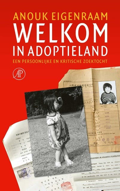 Welkom in adoptieland: Een persoonlijke en kritische zoektocht – omslag van het luisterboek van Anouk Eigenraam