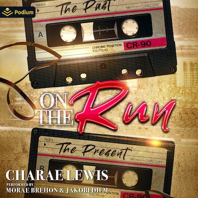 On the Run – omslag til lydbogen af Charae Lewis