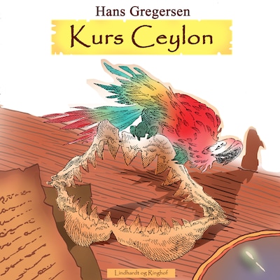 Kurs Ceylon – omslag til lydbogen af Hans Gregersen