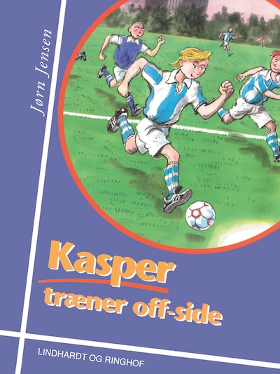 Kasper træner off-side – omslag til lydbogen af Jørn Jensen