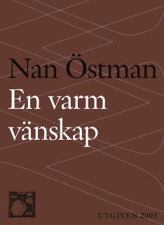En varm vänskap – omslag till ljudboken av Nan Östman