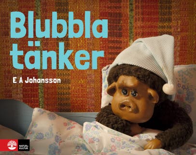 Blubbla tänker – omslag till ljudboken av E A Johansson