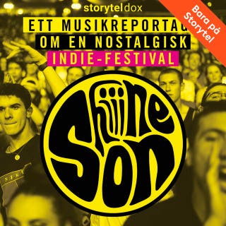 Shiiine on-festivalen - trygghet och nostalgi – omslag till ljudboken av Martin Röshammar
