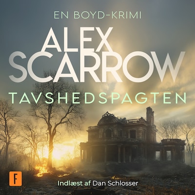 Tavshedspagten – omslag til lydbogen af Alex Scarrow