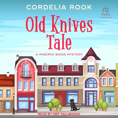 Old Knives Tale – omslag til lydbogen af Cordelia Rook