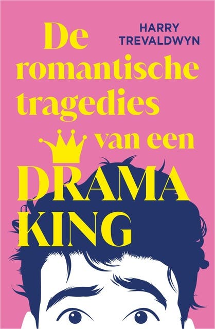 De romantische tragedies van een Drama King – omslag van het luisterboek van Harry Trevaldwyn