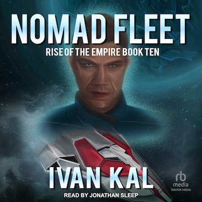 Nomad Fleet – omslag til lydbogen af Ivan Kal