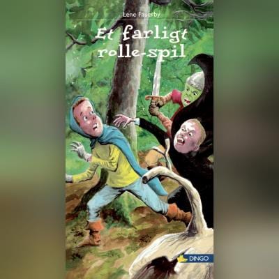 Et farligt rolle-spil I – omslag til lydbogen af Lene Fauerby
