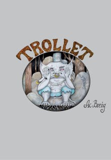 Trollet – omslag till ljudboken av Ann-Caroline Breig