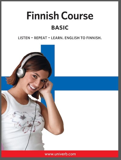 Finnish course basic – omslag til lydbogen af Univerb