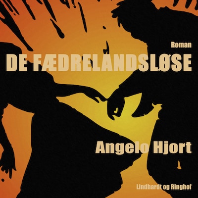 De fædrelandsløse – omslag til lydbogen af Angelo Hjort