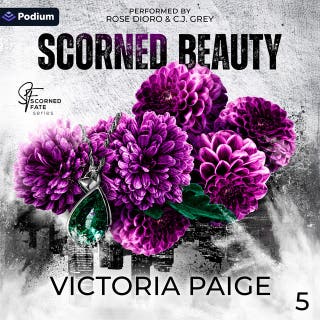 Scorned Beauty: Scorned Fate, Book 5 – omslag till ljudboken av Victoria Paige
