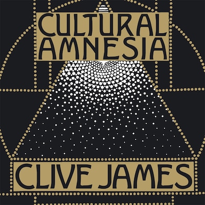 Cultural Amnesia – omslag van het luisterboek van Clive James