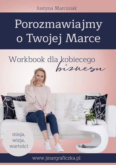 Porozmawiajmy o Twojej marce – okładka audiobooka, autor Justyna Marciniak