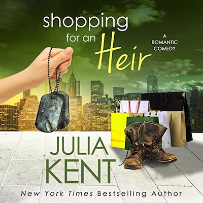 Shopping for an Heir – omslag til lydbogen af Julia Kent