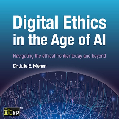 Digital Ethics in the Age of AI – omslag til lydbogen af Julie Mehan