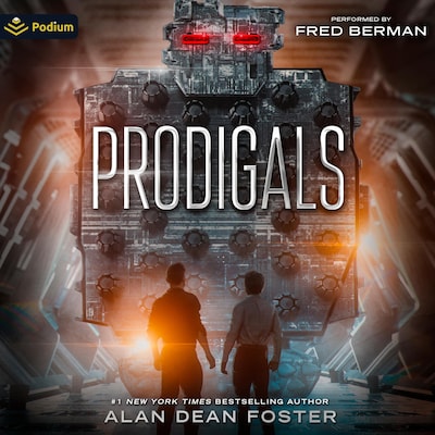Prodigals – omslag til lydbogen af Alan Dean Foster