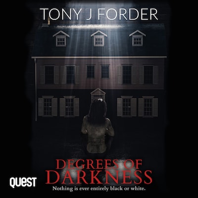 Degrees of Darkness – omslag til lydbogen af Tony J. Forder