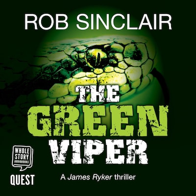 The Green Viper – omslag til lydbogen af Rob Sinclair