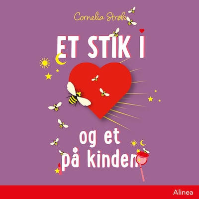 Et stik i hjertet og et på kinden – omslag til lydbogen af Cornelia Strøh