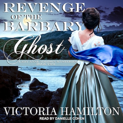 Revenge of the Barbary Ghost – omslag til lydbogen af Victoria Hamilton