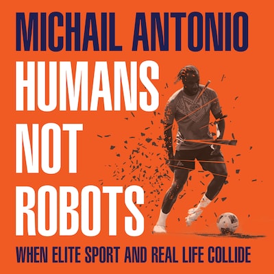 Humans Not Robots – omslag til lydbogen af Michail Antonio