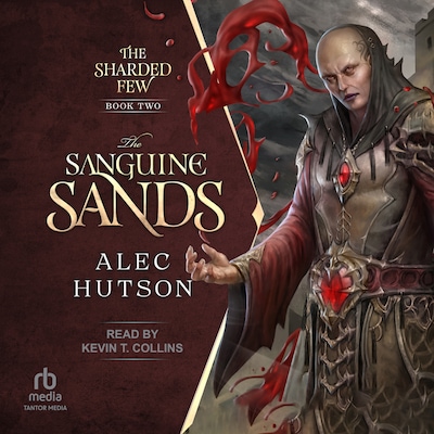 The Sanguine Sands – omslag til lydbogen af Alec Hutson