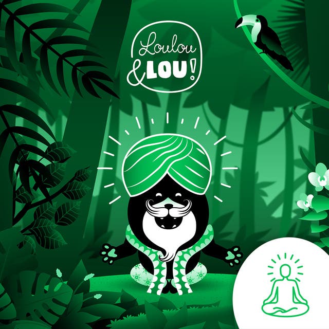 Sluip als een tijger: Vlaams gesproken – omslag van het luisterboek van Loulou en Lou